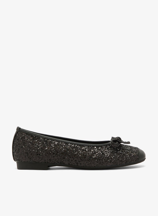 Ginger Sequin Embellished Ballet Flats - Image 1