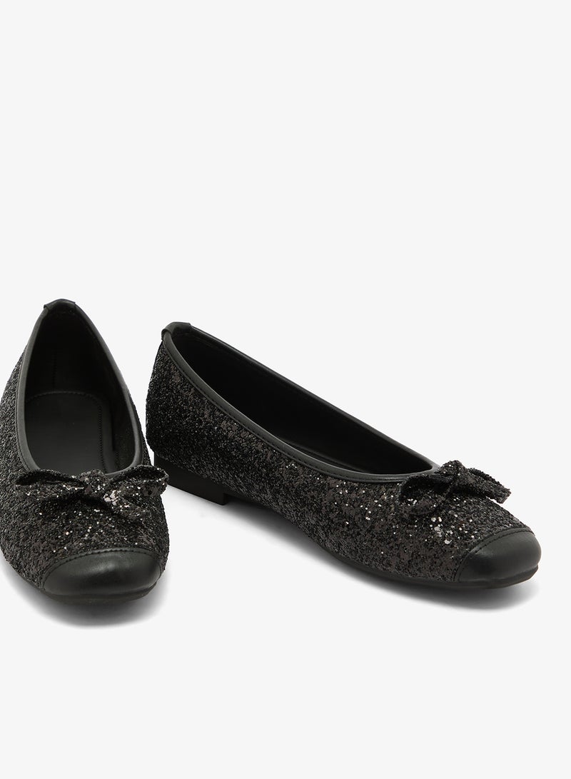 Ginger Sequin Embellished Ballet Flats - Image 4