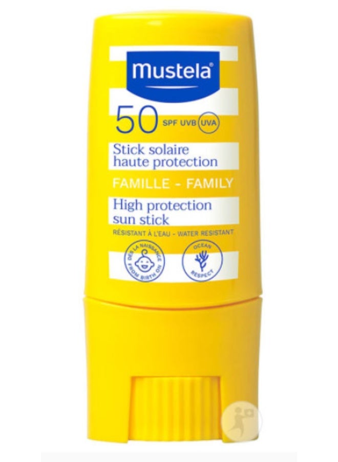 Mustela High Sun Protection SPF50 Family Stick 9ml
