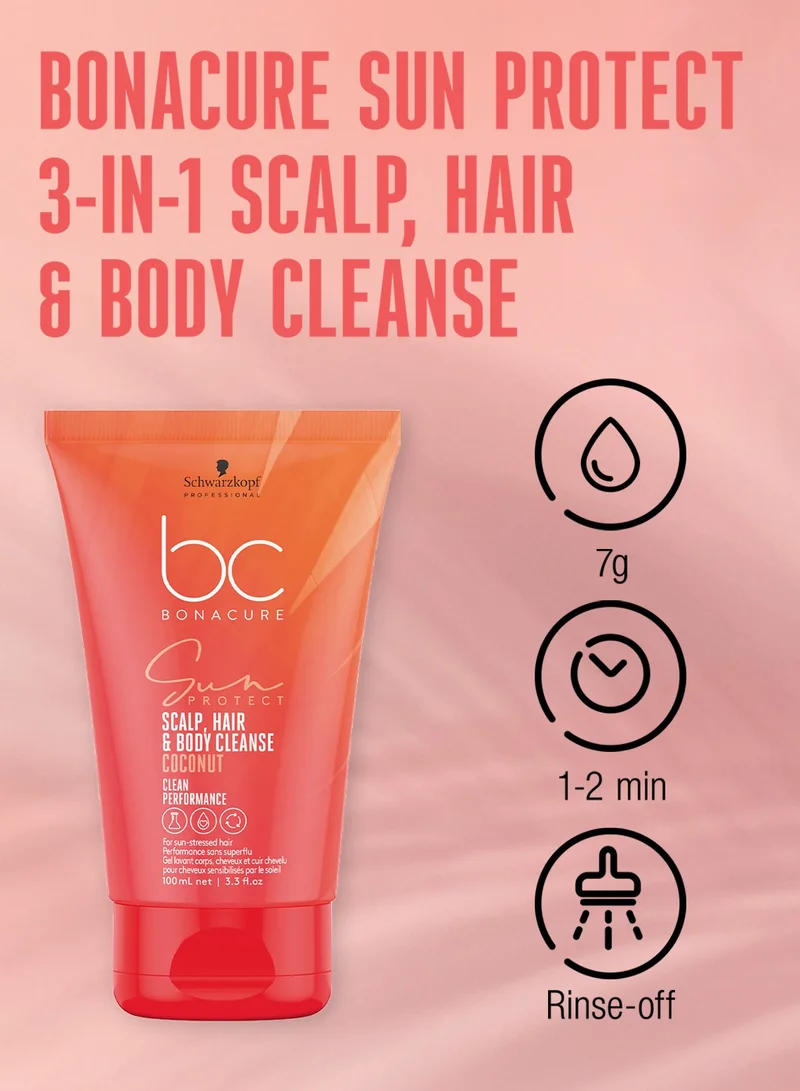 Schwarzkopf شامبو BC Bonacure لحماية الشعر والجسم من الشمس