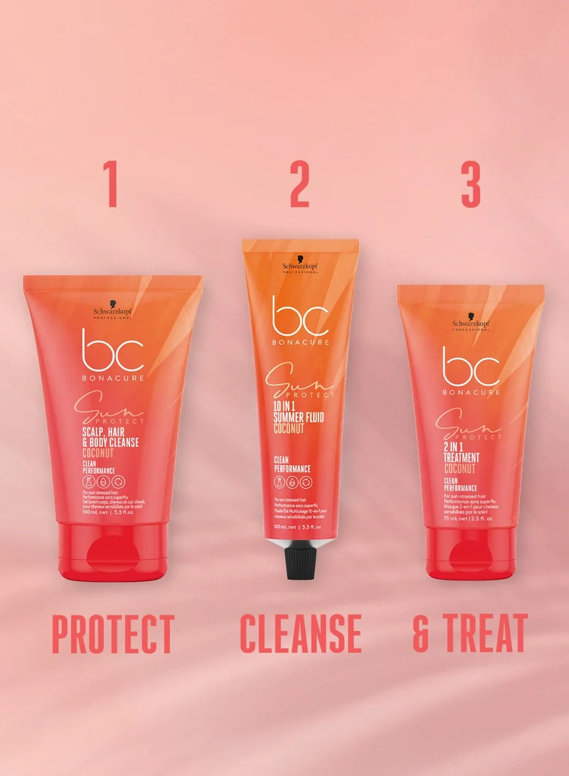 Schwarzkopf شامبو BC Bonacure لحماية الشعر والجسم من الشمس