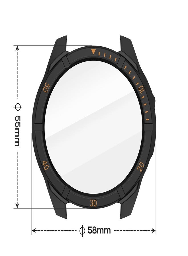 ISABAKE Fenix 8 47mm Solar Watch Case Cover,TPU Bumper Screen Protector Hard PC Full Protection Cover Compatible with Garmin Fenix 8 47mm Solar (Not for Fenix 8 47mm Amoled) - Image 5