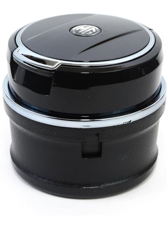 Adjustable Smokeless Car Ashtray with Lid Smell Proof with LED Light with All,ceramic Interior, Cup holder size, Detachable and Portable, MG - Image 3