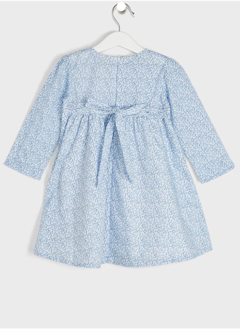 Basicxx - Kids Small Bows At Front Dress - Image 1