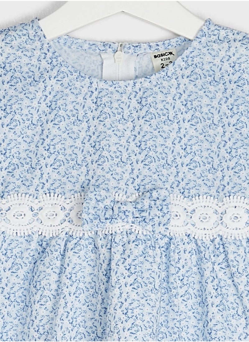 Basicxx - Kids Small Bows At Front Dress - Image 1