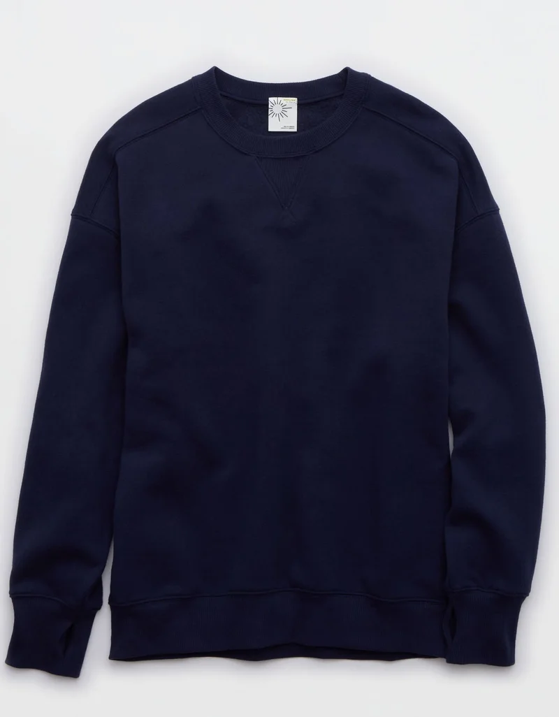 Aerie  OFFLINE By Aerie Cloud Fleece Crewneck Sweatshirt for Women | Best Price UAE