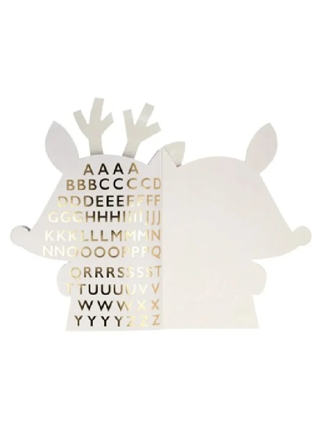 Meri Meri Reindeer Sticker Sketch Book