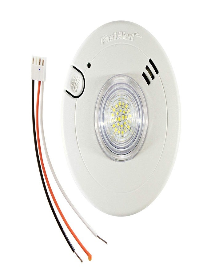 First Alert BRK 7020BSL Hardwired Hearing Impaired Smoke Detector with LED Strobe Light - Image 4