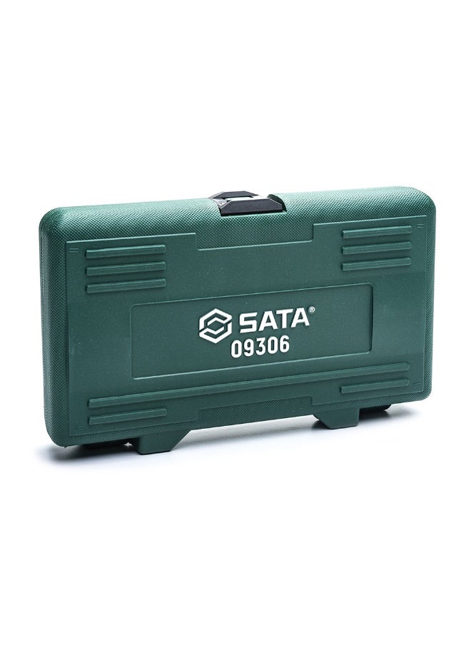 Sata 8 Piece Acetate Combination Screwdriver Set With Ergonomic Handles and Durable Polyurethane Carrying Case-ST09306SJ  - Image 3