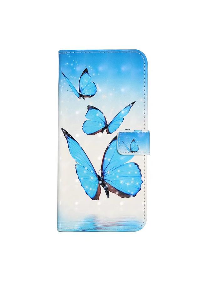 إيروريكس جراب لهاتف Sharp Basio Active SHG09 مصنوع من الجلد برسومات ثلاثية الأبعاد منقوشة بالزيت - Image 3