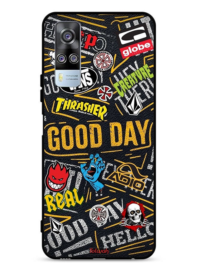 Tolwak vivo Y51 2020 Protective Case Cover Good Day - Image 1