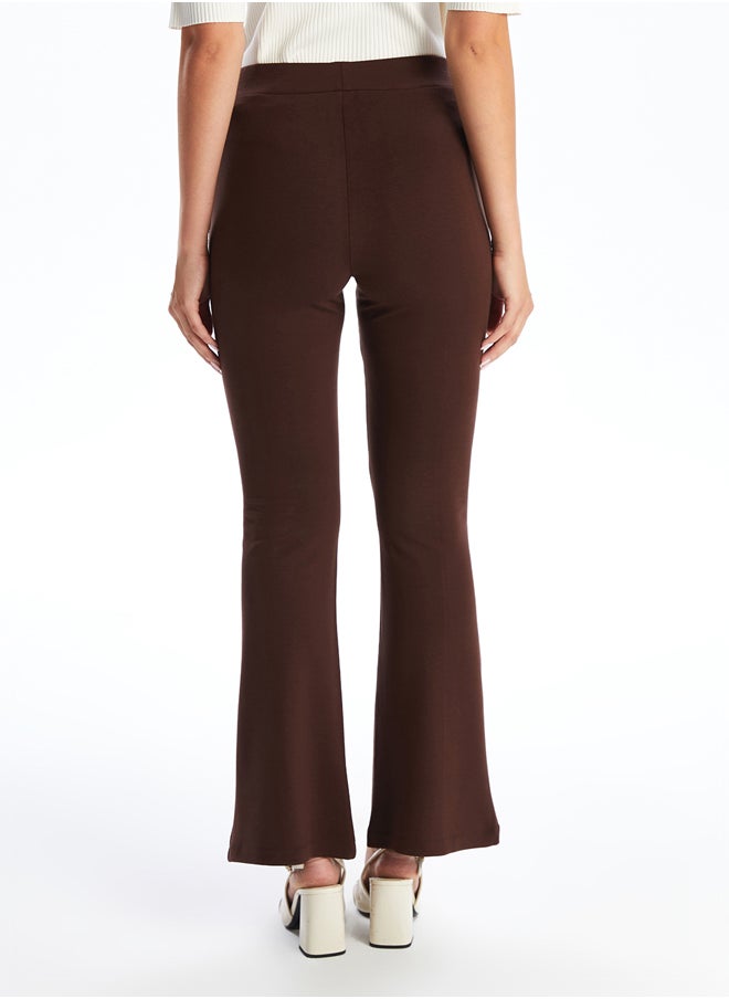 LC WAIKIKI Elastic Waist Slim Fit Women's Trousers  - Image 4