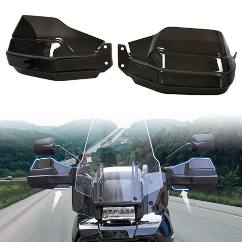 VEISUTOR Extensions Handguards Deflectors for Pan America 1250 20-23, Smoked Tinted Handguards Protector Hand Shield Protector Kit for Harley Pan America 1250/1250 Special 2020-2023 Accessories - 2PCS - Image 1