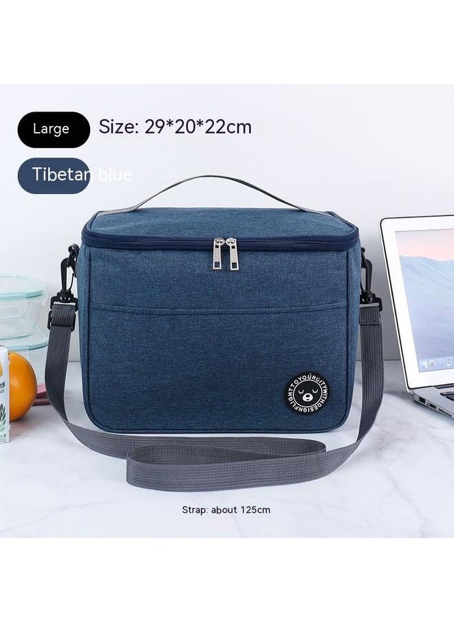 yongsheng Insulated Lunch Bag, Unisex, 9.8L Capacity, Waterproof, Portable Design--Portable Lunch Bag Food Insulated Box Durable Waterproof  - Image 5