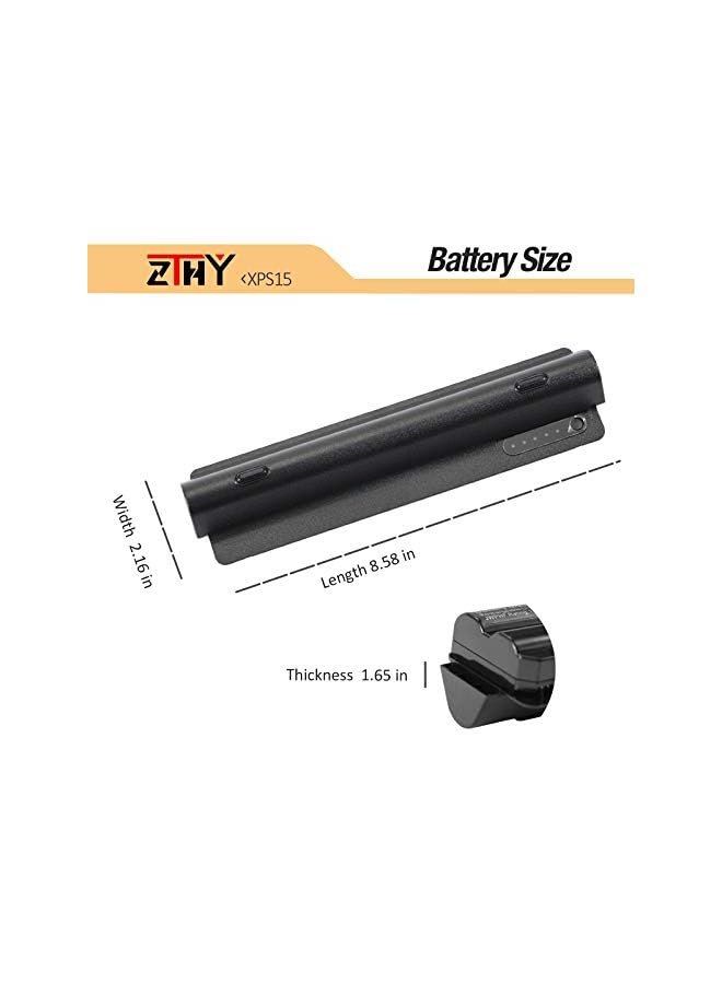 ZTHY 87Wh 11.1V Laptop Battery Compatible With Dell Xps 17 15 14 L702X L701X L502X L501X L401X 312-1123 312-1127 R4Cn5 8Pgng J70W7 Jwphf P09E P09E001 P09E002 P11F P11F001 P12G P12G001 Whxy3 - Image 5