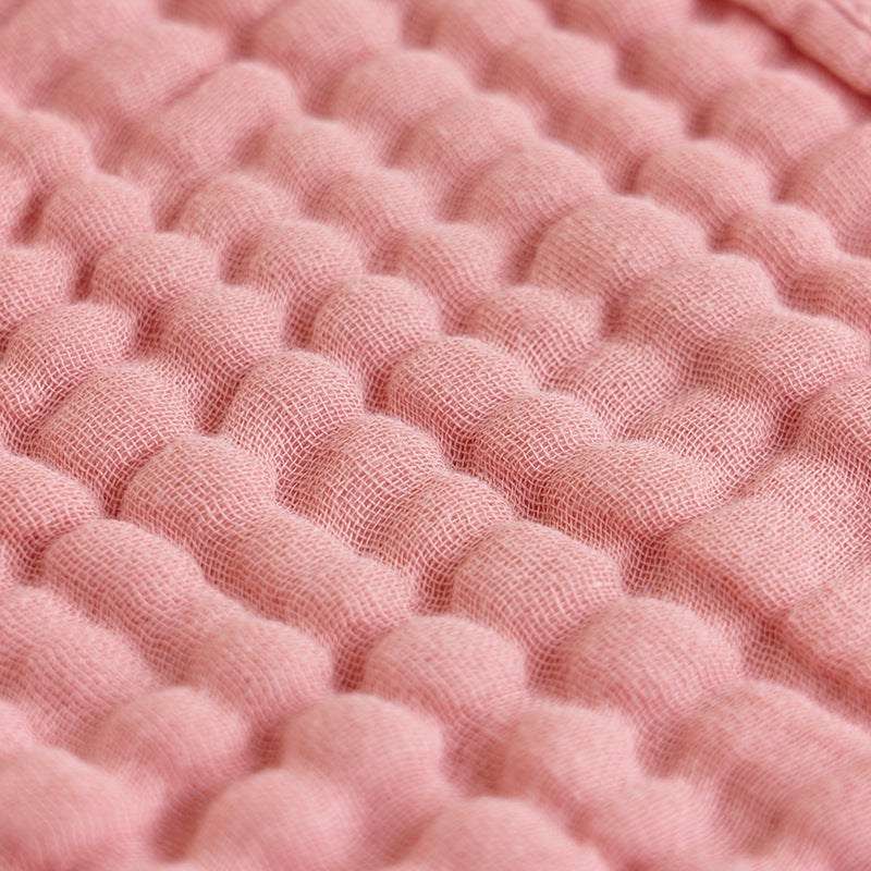 Six-Layer Gauze Burp Towel Ins Pure Cotton Edge Towel Newborn Spit-Up Towel Baby Shoulder Pad - Image 3