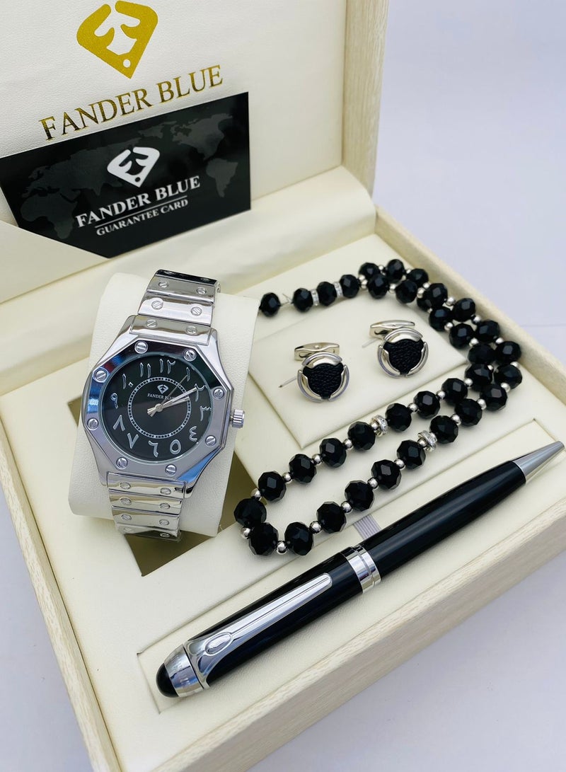 FENDER Fender Blue Men's Watch and Accessories Set 