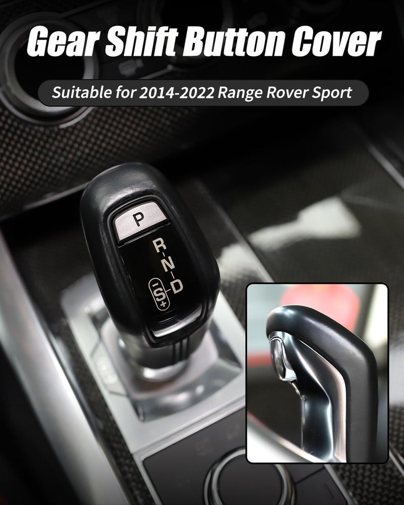 EVGoXMods 2PCS Gear Shift Button Cover for Land Rover Range Rover Sport 2014-2019 - Image 2