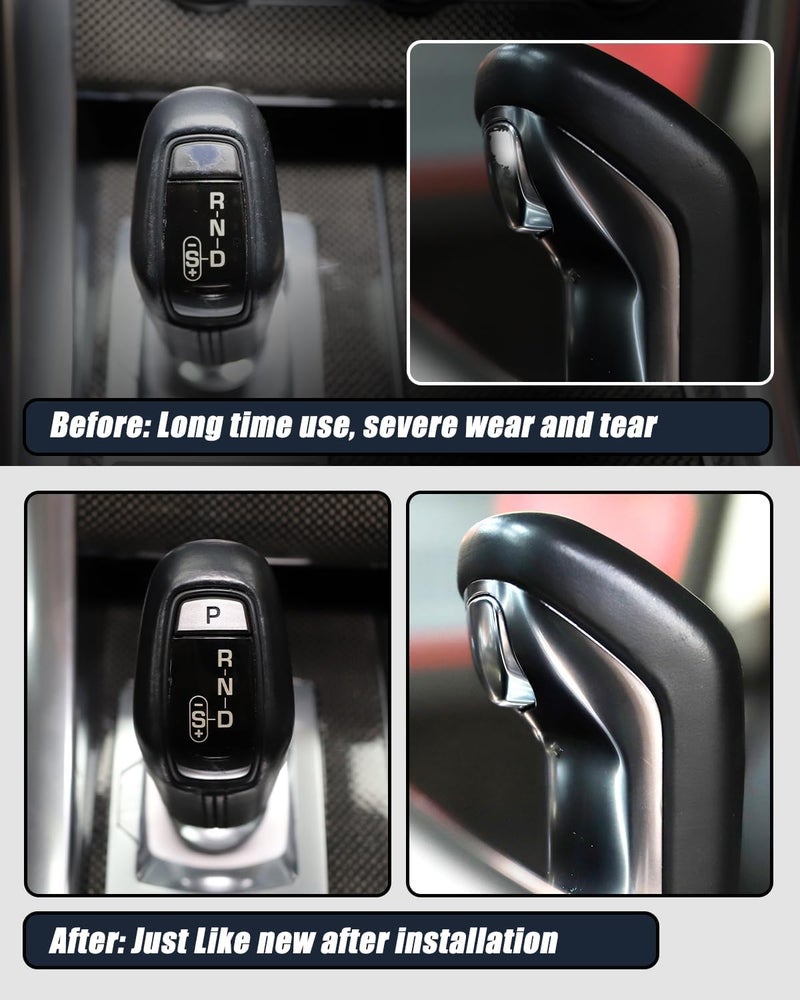 EVGoXMods 2PCS Gear Shift Button Cover for Land Rover Range Rover Sport 2014-2019 - Image 4