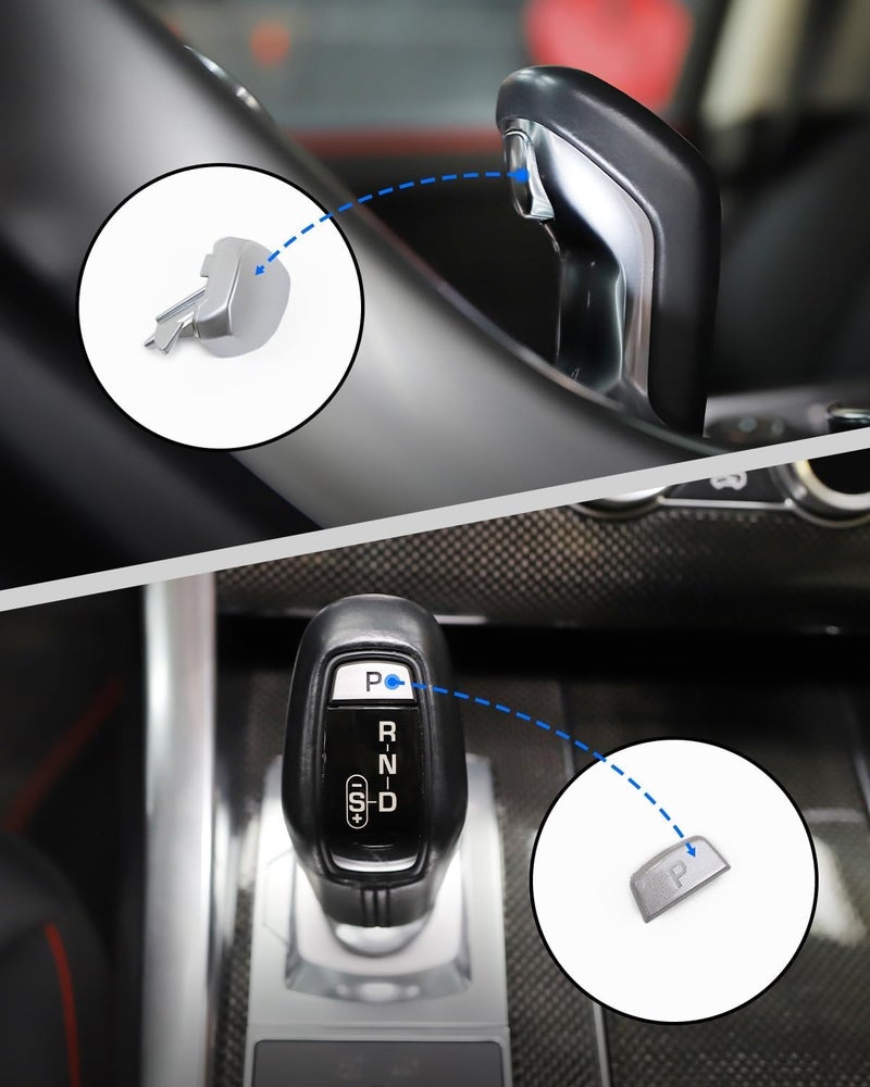 EVGoXMods 2PCS Gear Shift Button Cover for Land Rover Range Rover Sport 2014-2019 - Image 3