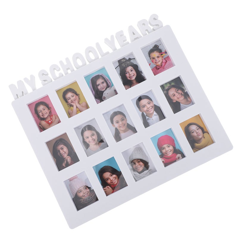 🧸 إطار صور لتسجيل الطفل تصميم بسيط حديث بلاستيك مقاس ٢٨ ٢٥ سم مجموعة واحدة - Image 1