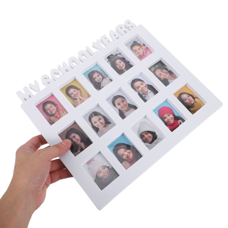 🧸 إطار صور لتسجيل الطفل تصميم بسيط حديث بلاستيك مقاس ٢٨ ٢٥ سم مجموعة واحدة - Image 3