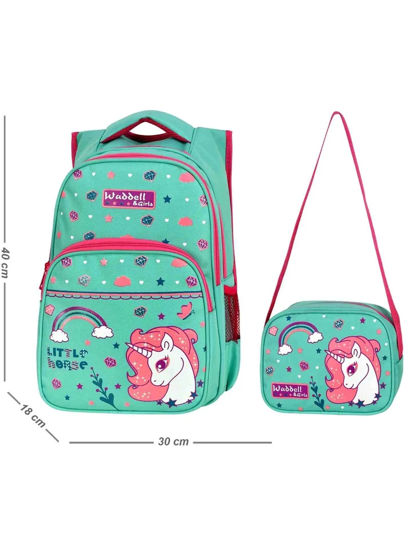 Waddell Giza Little Horse Primary School Bag Lunchbox