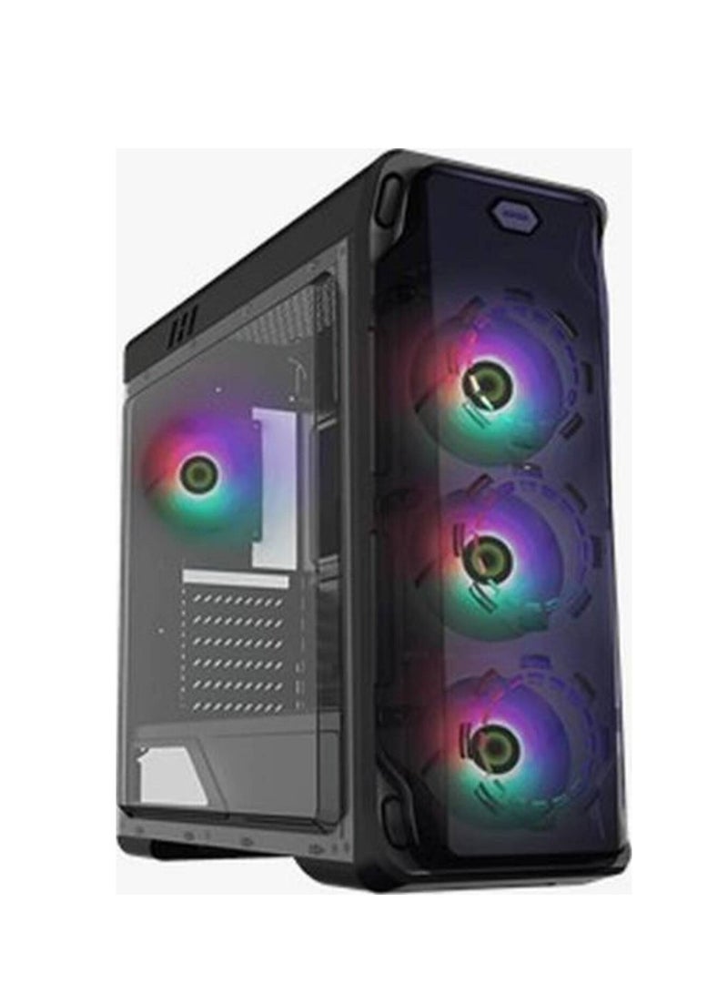 غيم ماكس جراب GAMEMAX ATX STARLIGHT FRGB أسود