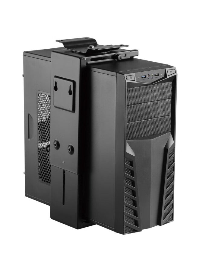 Brateck Beihu Computer Tower Stand, Tower Bracket, Adjustable Height Desktop Computer Case Stand, Desktop Storage Rack Apk40 - Image 1