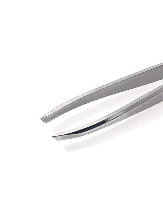 GERMANIKURE Slanted Tweezers in Leather Case - Made in Solingen Germany - Image 4