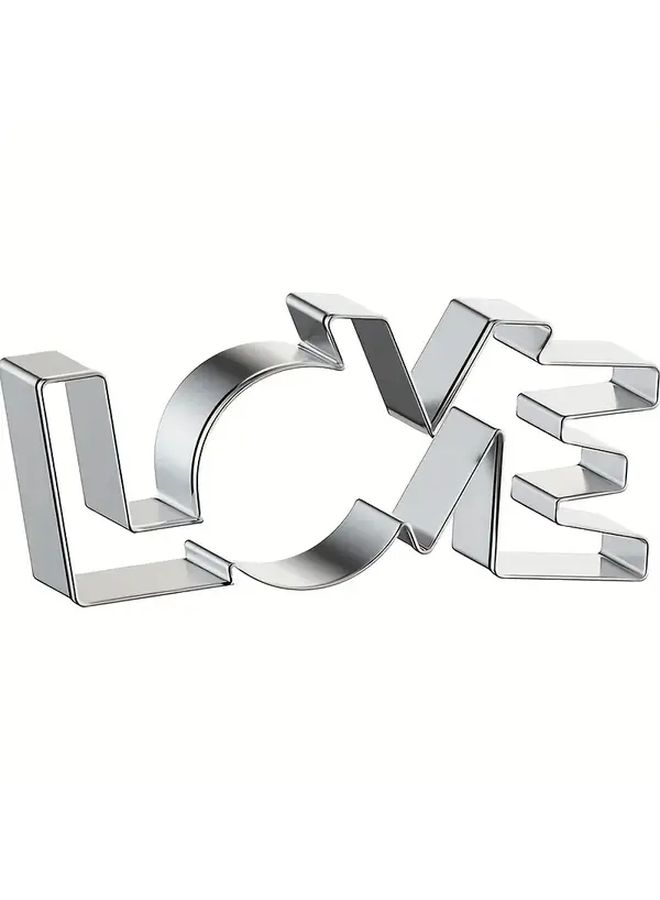 2pcs Love Cookie Cutter Stainless Steel Candy Mold Biscuit Molds Chocolate Cutters Cake Decorating Molds Baking Tools Kitchen Gadgets Kitchen Accessories For Wedding Baking Supplies - Image 5