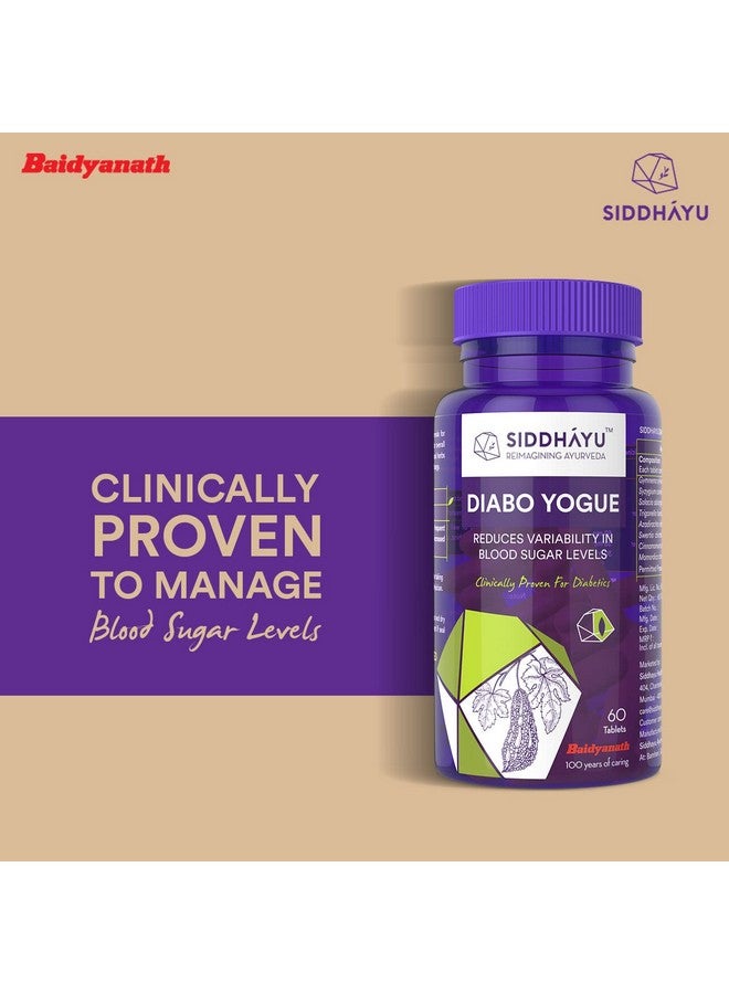 Siddhayu Diabo Yogue | Diabetes Supplement | 60 Tablets X 1 - Image 4