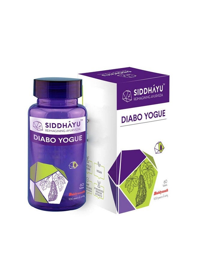Siddhayu Diabo Yogue | Diabetes Supplement | 60 Tablets X 1 - Image 1