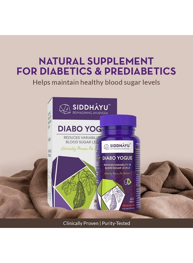 Siddhayu Diabo Yogue | Diabetes Supplement | 60 Tablets X 1 - Image 5