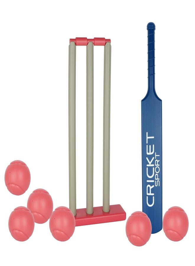 Xelue FF Outdoor Games and Team Sports Set Including Cricket,Croquet, Hockey,Golf with Balls,Wickets, Stumps for Lawn,Backyard,Park (Style 1)