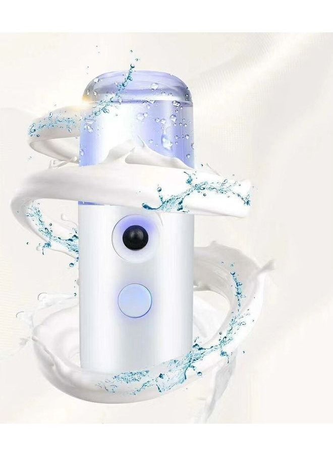 NIBEMINENT Nano Mist Sprayer Handheld Portable White 12x4x4cm  - Image 5