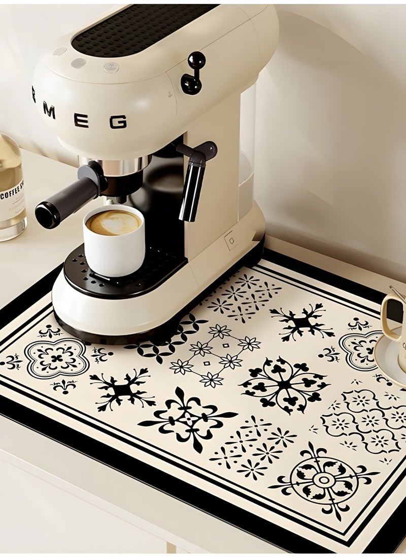 Generic - 40*50cm V60 Coffee Mat Kitchen Mat Table Mat Coffee Corner - Image 1