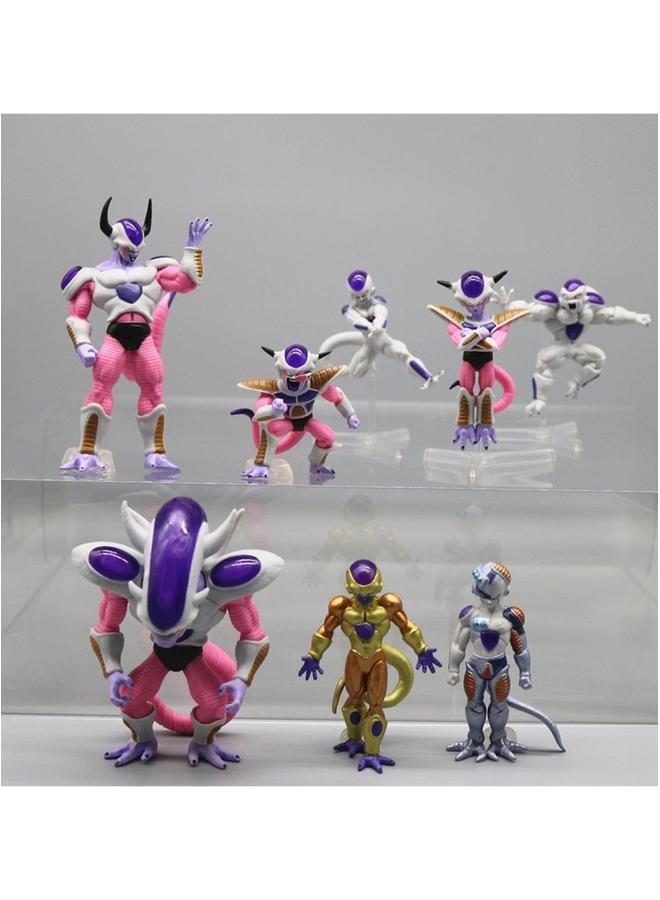 8 Frieza Action Figures, Anime Dolls, Toys Figurines Backpack  - Image 2