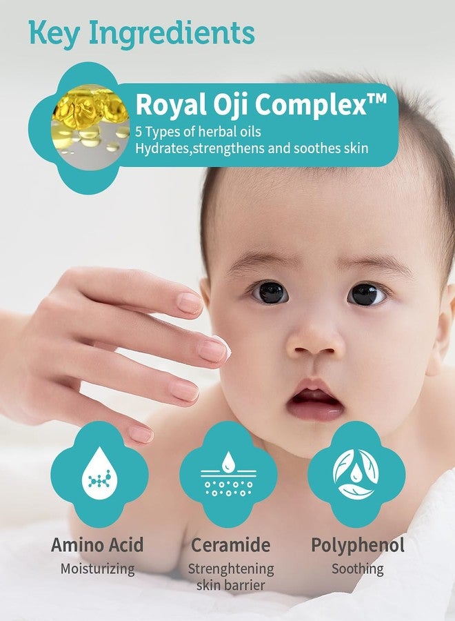 GOONGBE Pri-mmune Moisture Cream - Korean Baby Body Cream with Shea Butter - Hypoallergenic Gentle Daily Moisturizer for Dry Skin - Fast Absorbing, Naturally Derived Non-Sticky Cream, 6.1oz. 2 Pack - Image 4