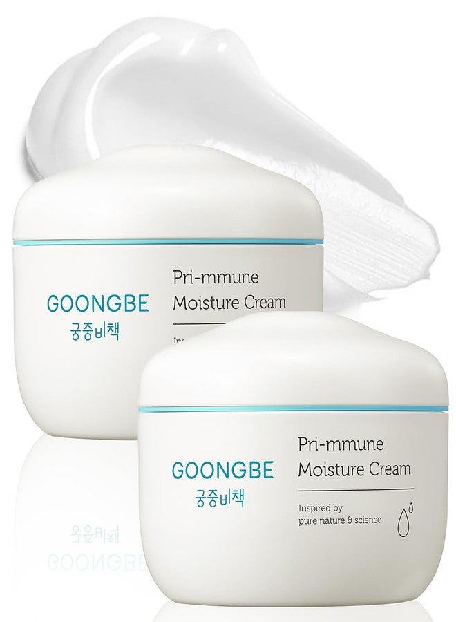 GOONGBE Pri-mmune Moisture Cream - Korean Baby Body Cream with Shea Butter - Hypoallergenic Gentle Daily Moisturizer for Dry Skin - Fast Absorbing, Naturally Derived Non-Sticky Cream, 6.1oz. 2 Pack - Image 1