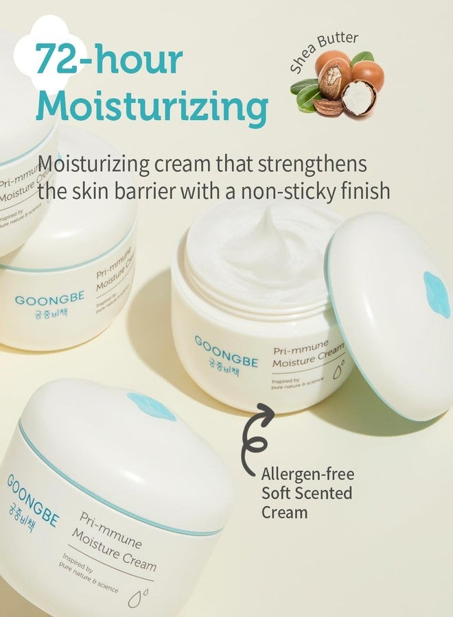 GOONGBE Pri-mmune Moisture Cream - Korean Baby Body Cream with Shea Butter - Hypoallergenic Gentle Daily Moisturizer for Dry Skin - Fast Absorbing, Naturally Derived Non-Sticky Cream, 6.1oz. 2 Pack - Image 3