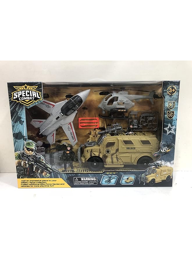 SPECIAL COMBAT D3109 36 Military Combination Toys 