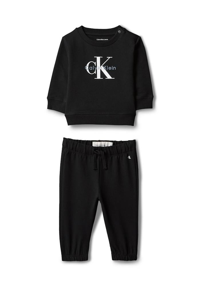 Calvin Klein Jeans 3-Piece Monogram Sweatshirt And Joggers Gift Pack - Image 1