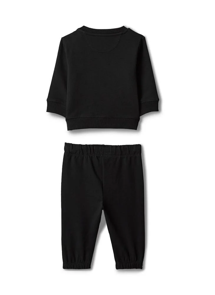 Calvin Klein Jeans Ck Black 3-Piece Monogram Sweatshirt And Joggers Gift Pack for Men | Best Price UAE