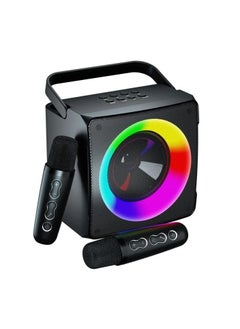 SDRD SDRD SD-508 Home Outdoor Portable Bluetooth Speaker With Dual Wireless Microphones  - Image 2