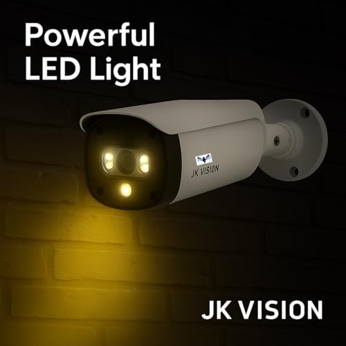 JK Vision 4MP IP Camera with 18 LED, Night Vision, Built in Audio, 30M Range, 1 Year Warranty - Image 3