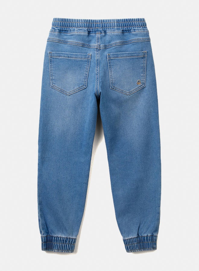 Benetton Denim Joggers  - Image 2