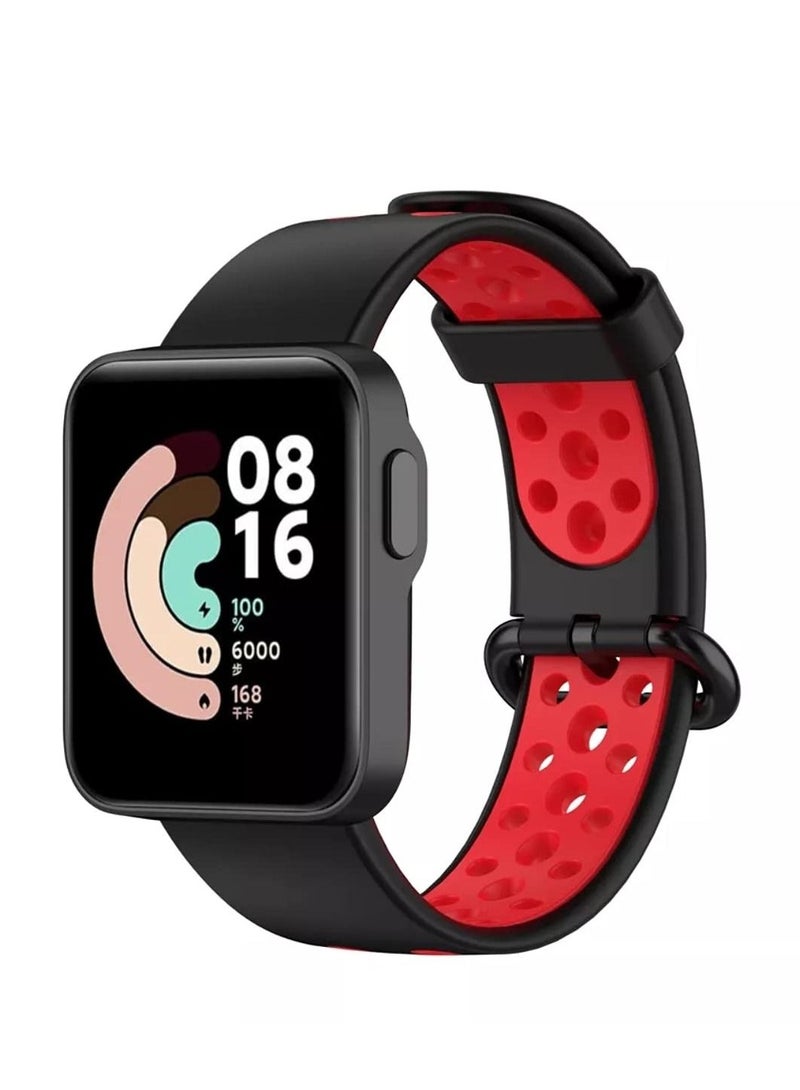 For Xiaomi Redmi Watch 2 / MI watch lite 2 / Redmi Watch 2 Lite Silicone Sports Band Strap Replacement Wristband Double Color Band - Image 1