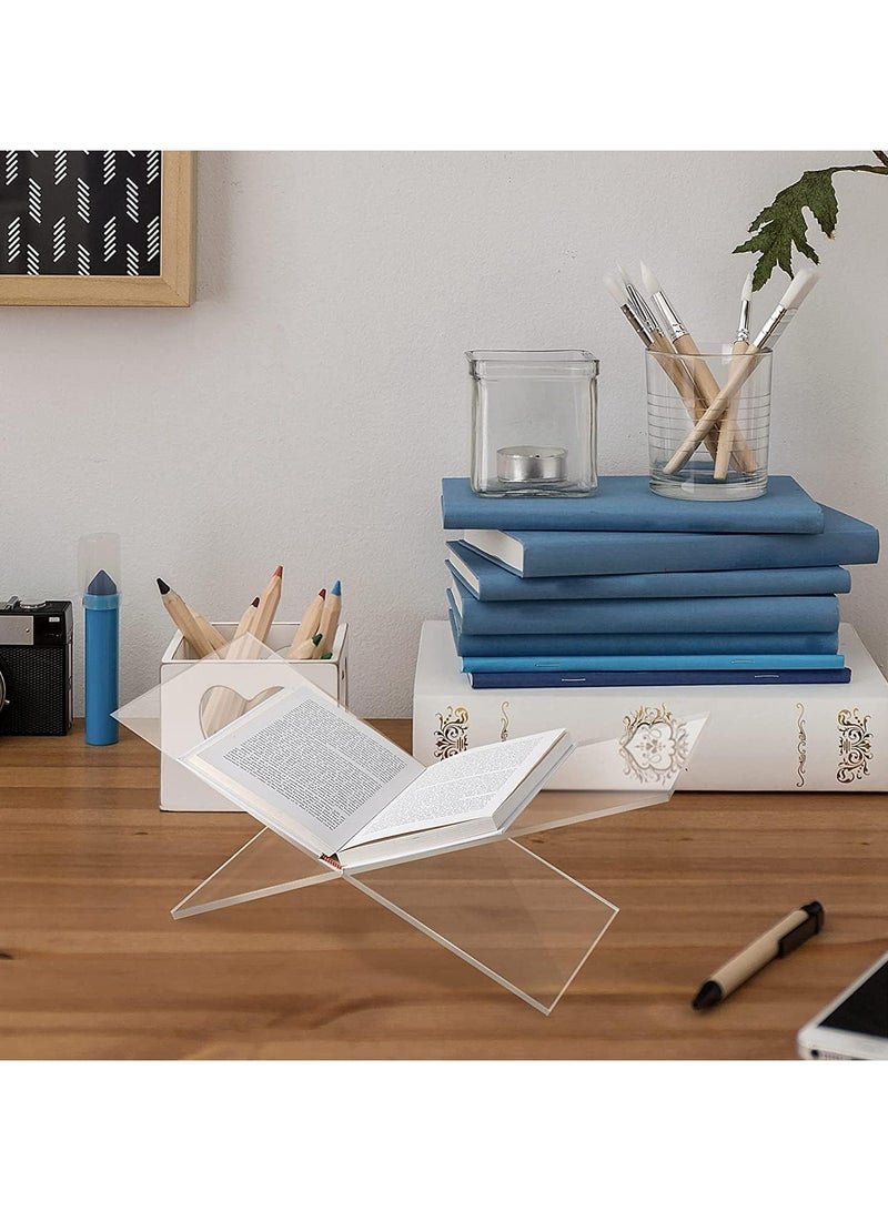 Elegant Acrylic Quran Rail Stand Holder - Ideal for Daily Recitation  - Image 1