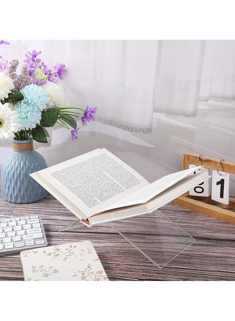 Elegant Acrylic Quran Rail Stand Holder - Ideal for Daily Recitation  - Image 2